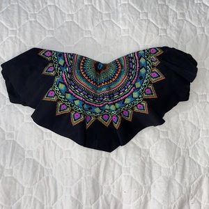 Strapless bathing suit top